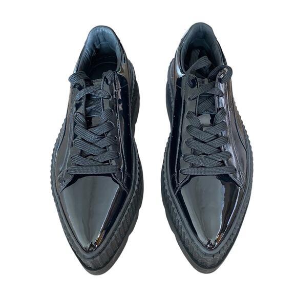 Puma Pointy Creeper Fenty Rihanna Platform Shoes NWOB Black Size 7 - Picture 2 of 10
